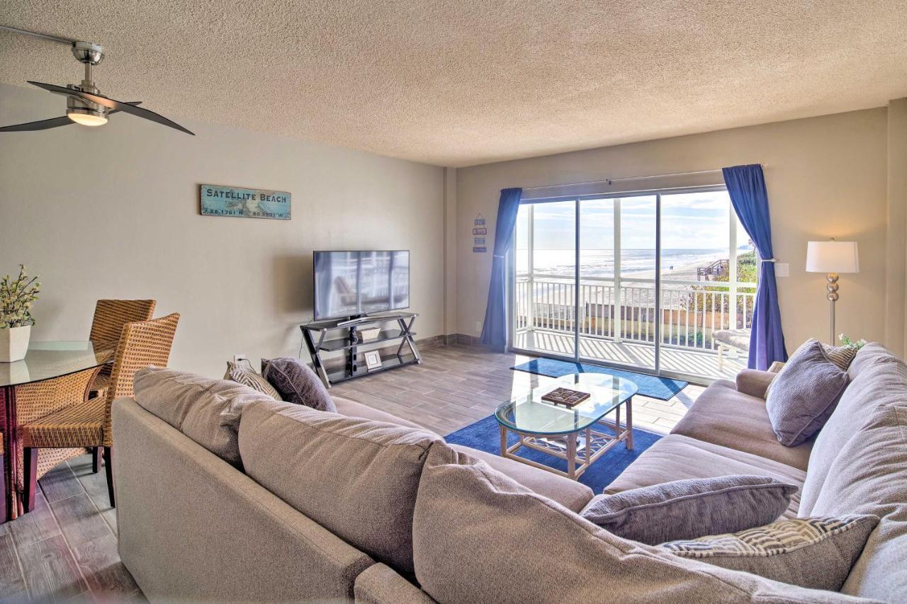 Walk To Shore Satellite Beach Condo With Ocean View Eksteriør billede